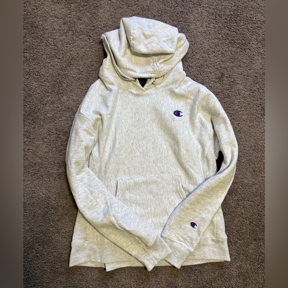 Champion Reverse Weave Women's Pullover Hoodie, C logo - Picture 2 of 8